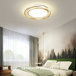 Modern Round Acrylic Chandelier Ceiling Lamp for Stylish Living Room Decor