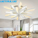 Branch Design LED Chandelier: Modern Nordic Acrylic Ceiling Light for Stylish Living Room Décor