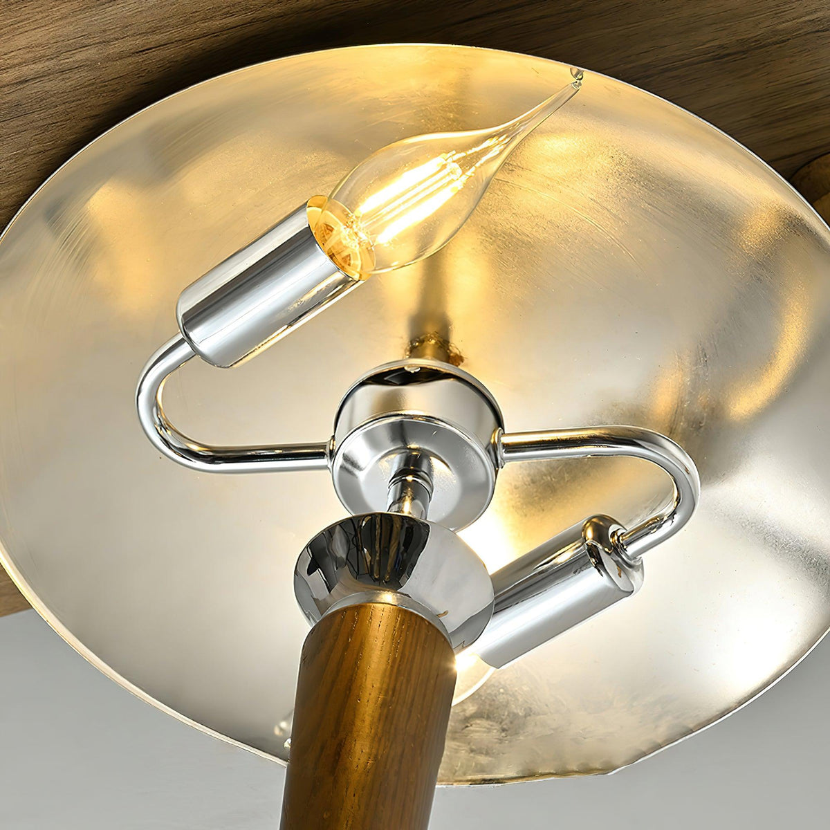 Helmet Floor Lamp 15.7"