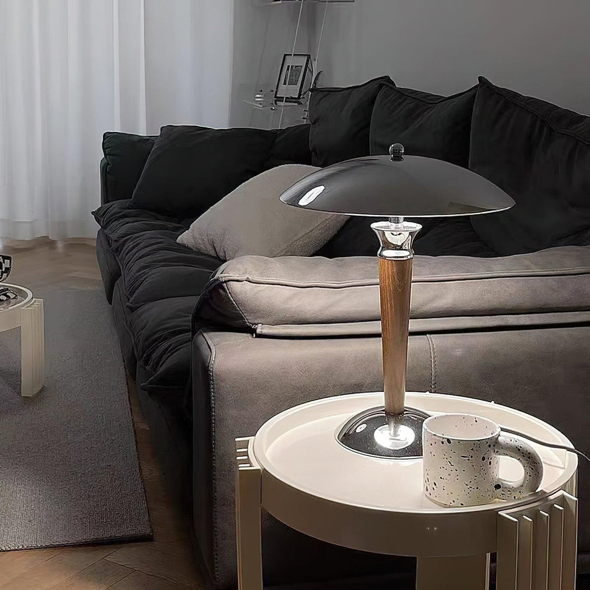 Helmet Table Lamp 11.8"