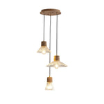 Hemp Rope Glass Pendant Lamp