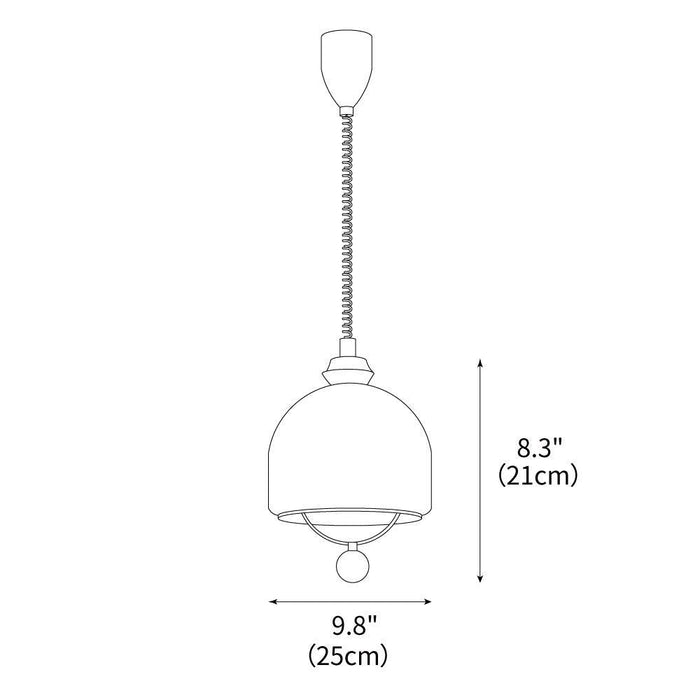 Herda Pendant Lamp 9.8″