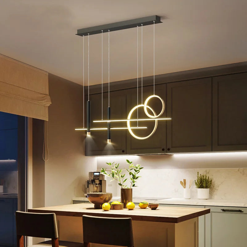 Scandinavian Style LED Pendant Lights for Home Decoration and Indoor Lighting.