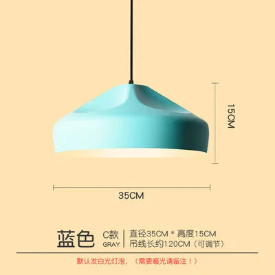 Micro LED Pendant Lights: Nordic Minimalistic Art Deco Lighting for Living Room, Dining Room & Bedroom