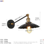 Vintage Industrial Wall Light Sconce LED Retro Bedroom Stair Loft Up Down Lamp