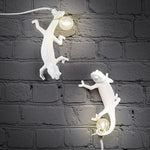Chameleon Figure Resin LED Wall Lamp Nordic Animal Night Light