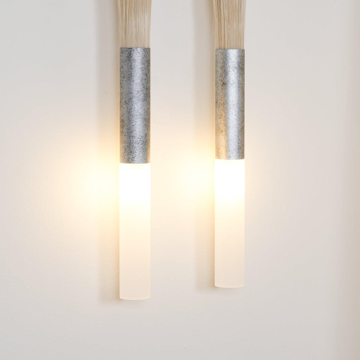 Horsehair Wall Lamp 7.1"