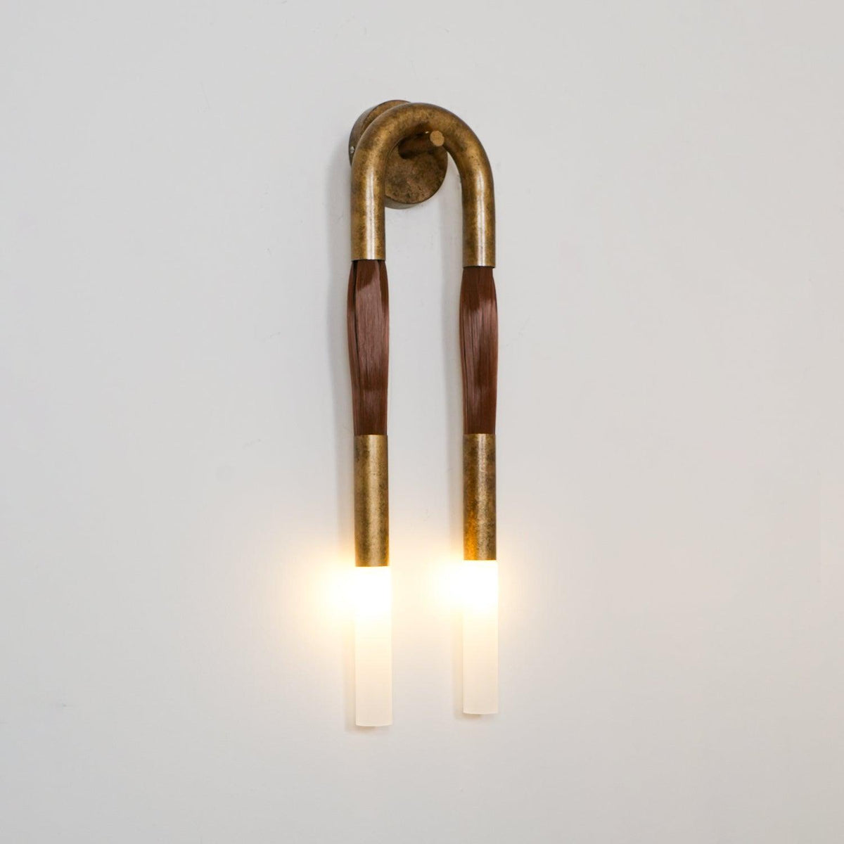 Horsehair Wall Lamp 7.1"