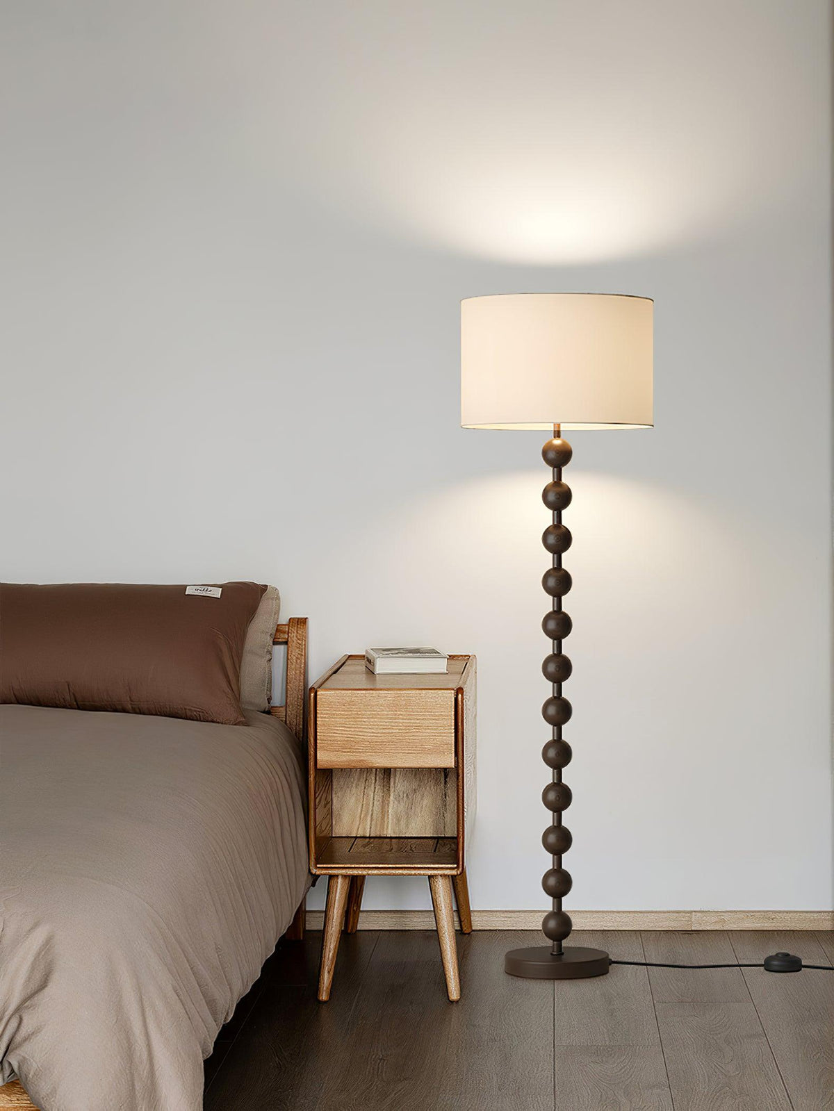 Hugo Barbell Floor Lamp 15.7"