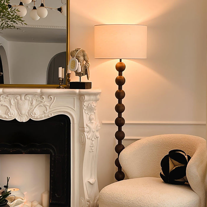 Hugo Barbell Floor Lamp 15.7"