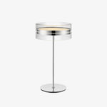 Impex Florina Chrome Table Lamp