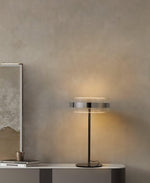 Impex Florina Chrome Table Lamp
