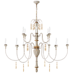 Rousseau Large Oval Chandelier