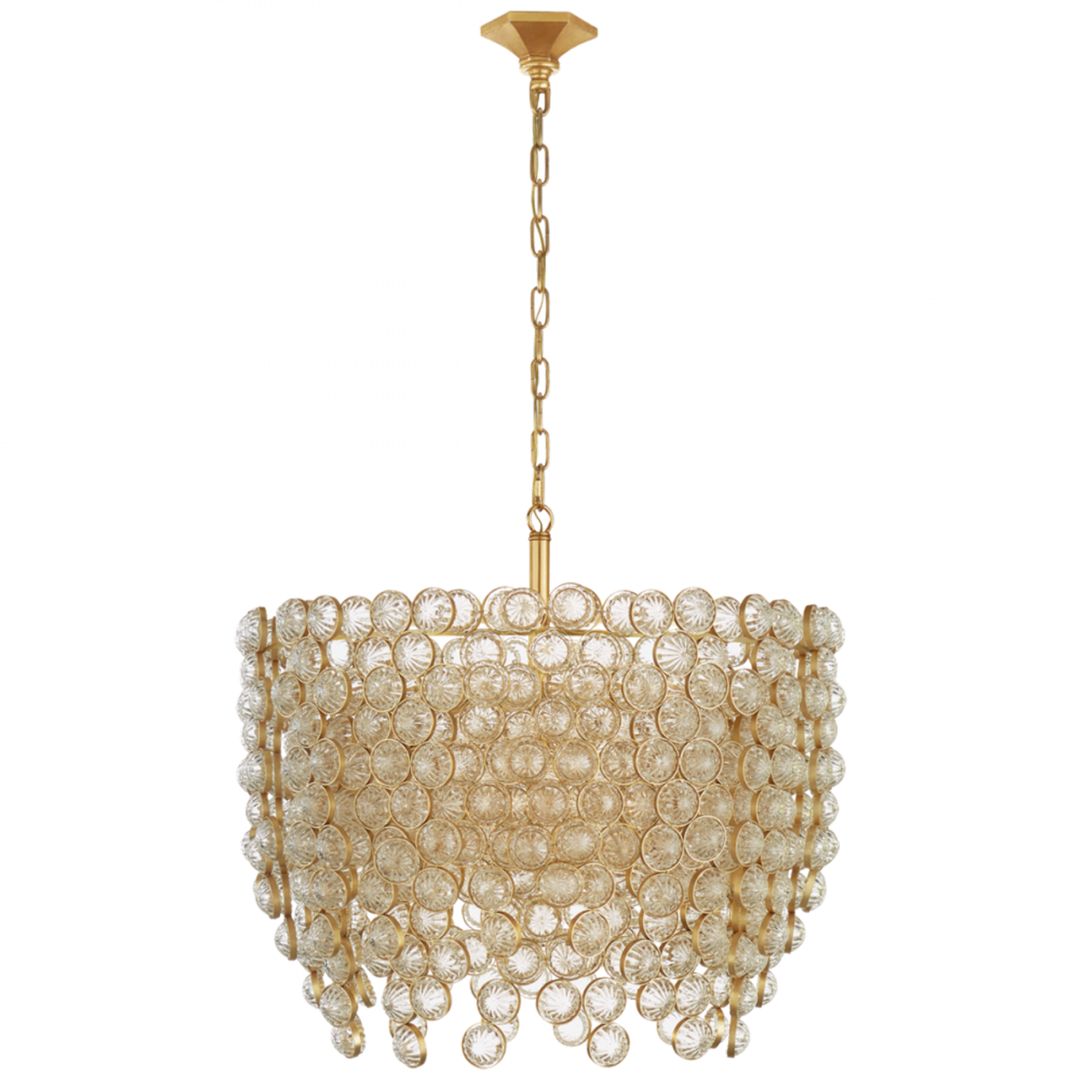 Rousseau Large Oval Chandelier
