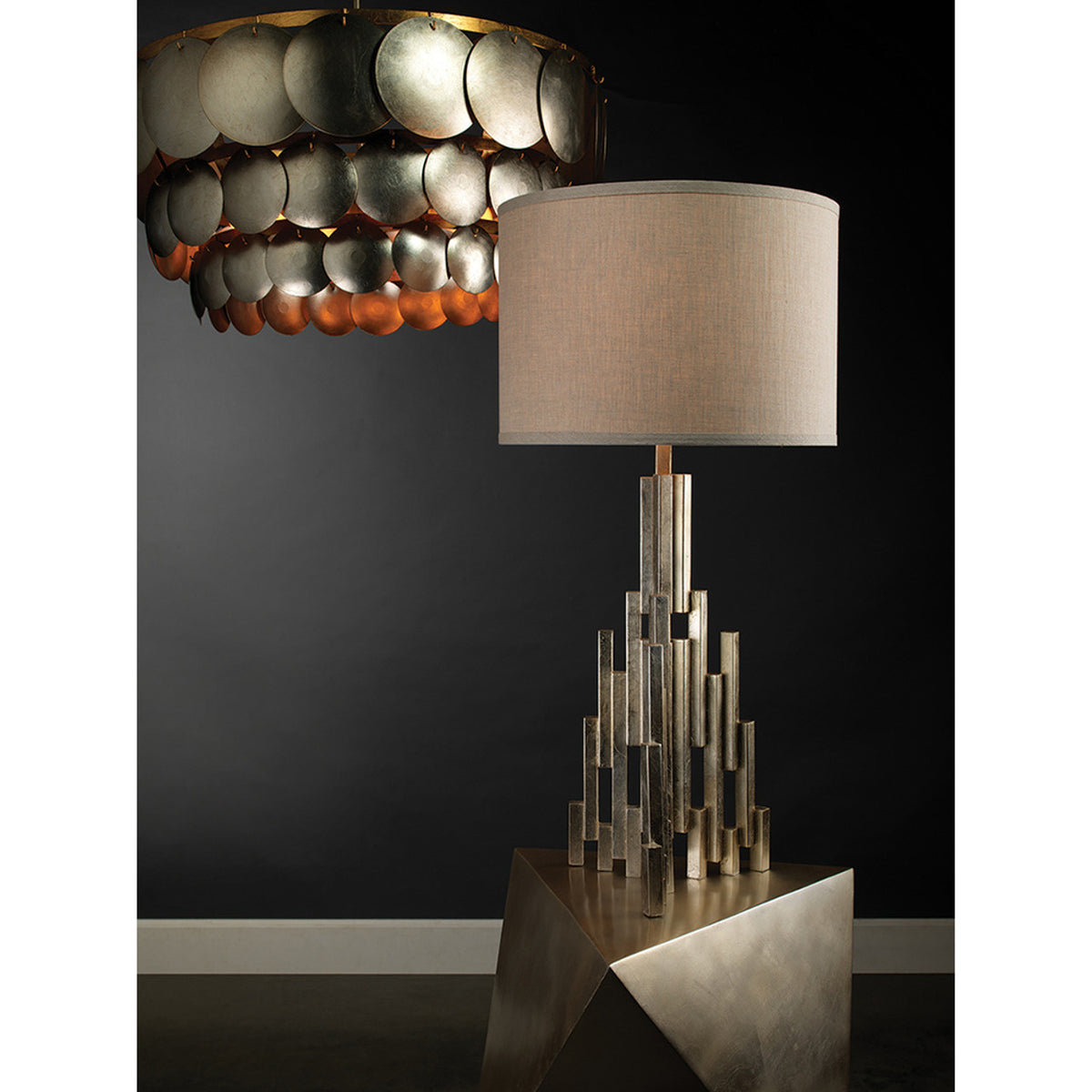 Jamie Young Calypso Three Tier Chandelier