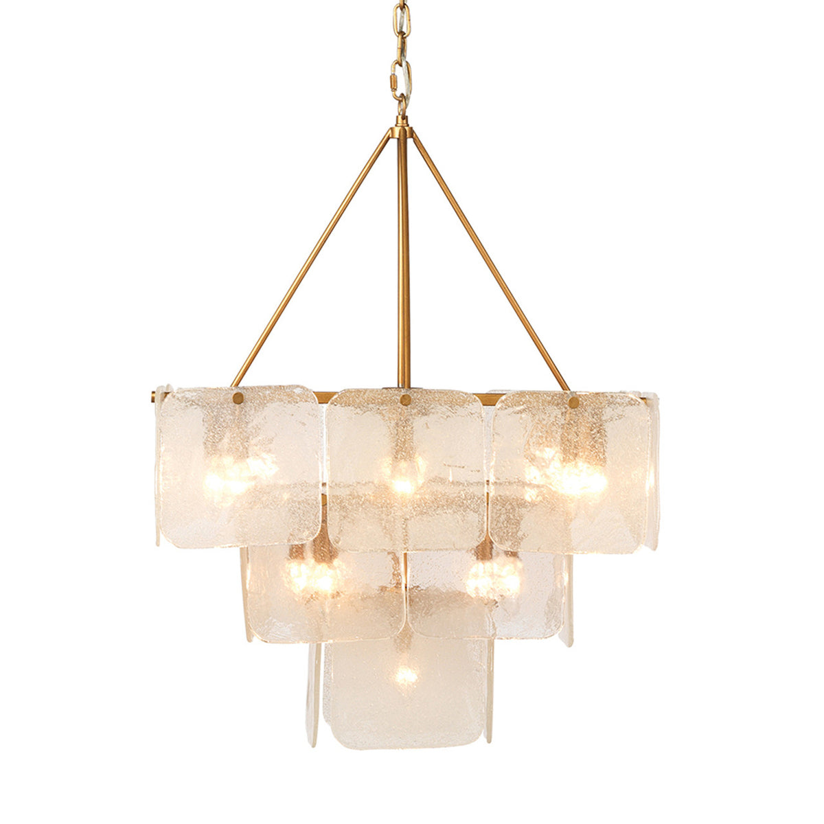 Jamie Young Perignon Three Tier Chandelier