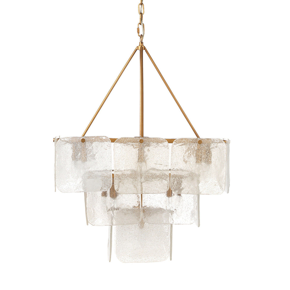 Jamie Young Perignon Three Tier Chandelier