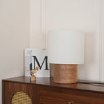 Japanese Wabi Sabi Table Lamp 11.8"
