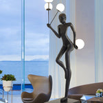 Juggling Sculptor Floor Lamp
