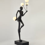 Juggling Sculptor Floor Lamp