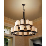 Justice Design Group Limoges 33 Inch 21 Light Chandelier Cp167576