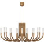 Capri Abalone Chandelier, 6-Light, Natural, 46.5"H (16-1043 504WY5J)