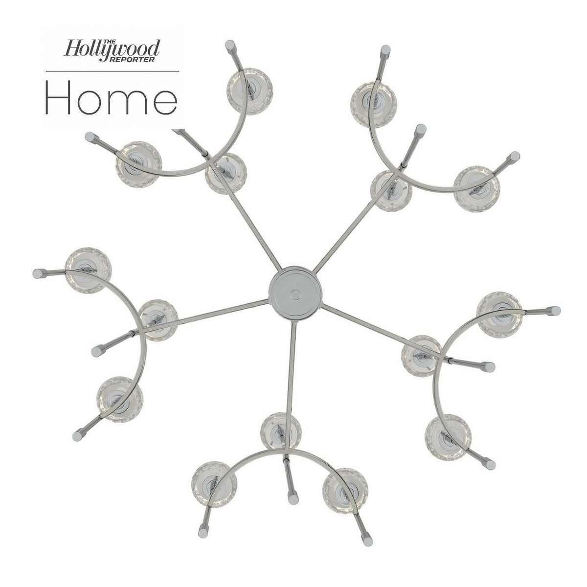 Kalco Lighting Mae 38 Inch 15 Light Led Chandelier Cp381843
