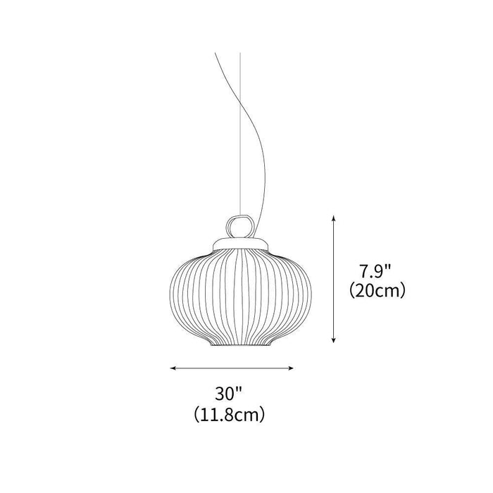Kanji Pendant Lamp