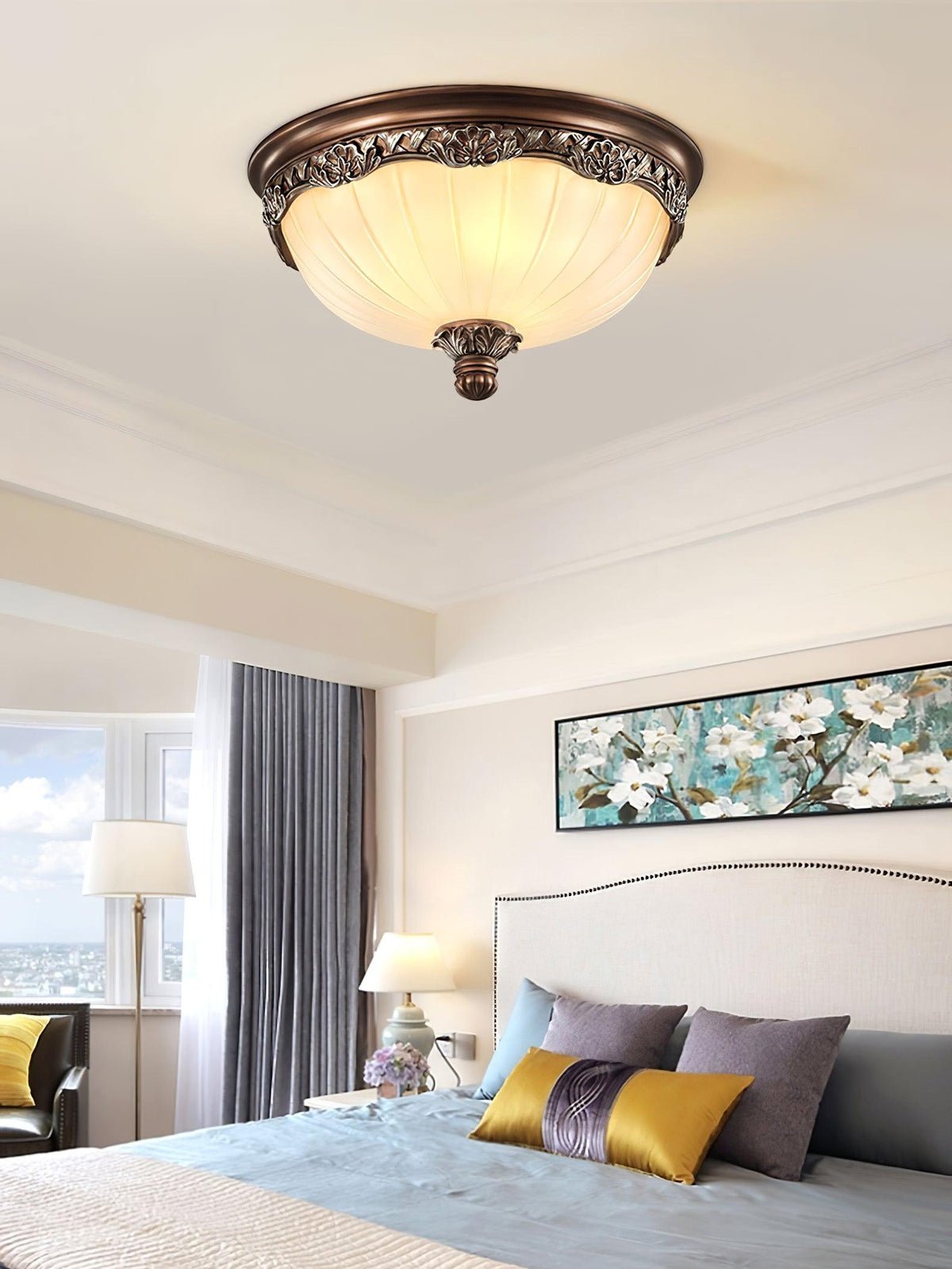 Kelham Flush Ceiling Lamp