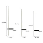 Interlaced Line Strips Waterproof Led Black Modern Outdoor Wall Lights