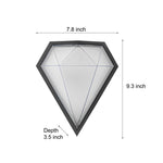 Creative Geometric LED Waterproof Black Modern Wall Lamp Exterior Lights