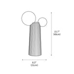 Land Table Lamp 8.3"