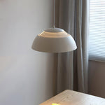 Large Bowl Wave Pendant Lamp 13.8"