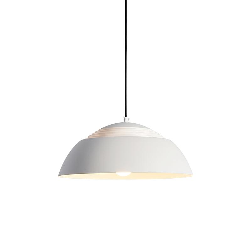 Large Bowl Wave Pendant Lamp 13.8"