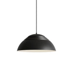Large Bowl Wave Pendant Lamp 13.8"