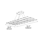 Lattice Chandelier