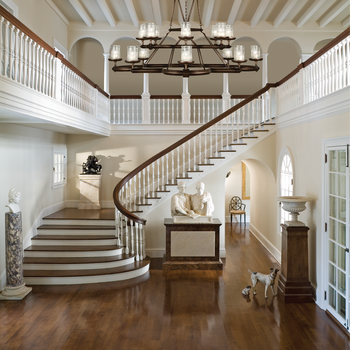LIAISON 58" Round Chandelier