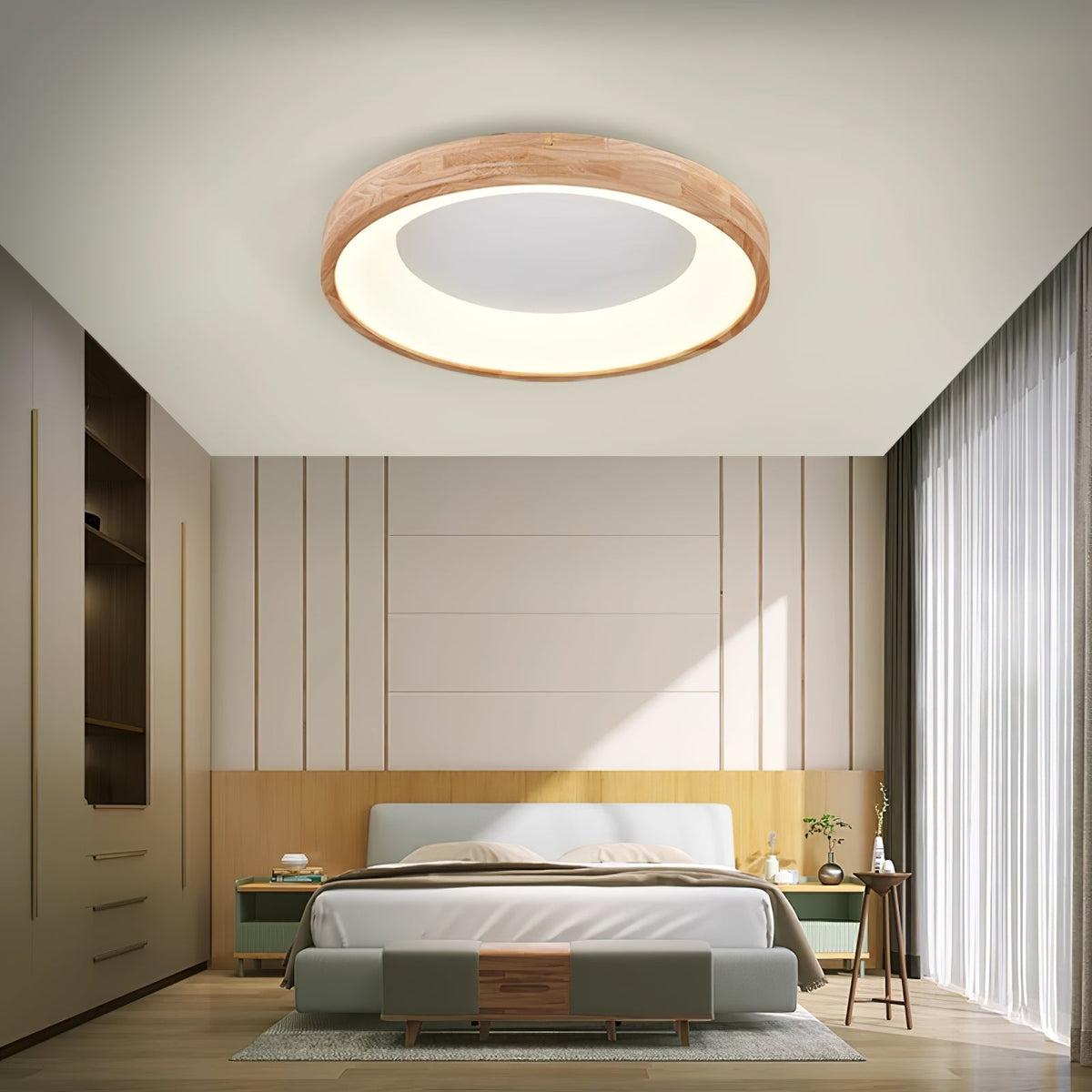 Ligna Square Ceiling Light