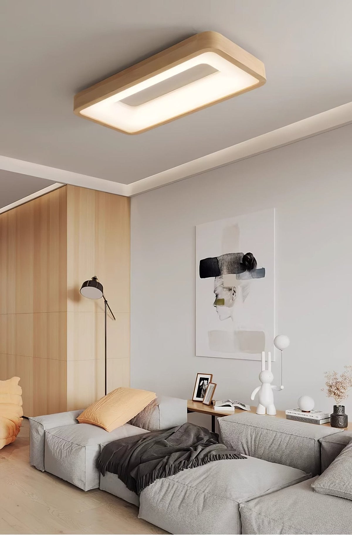 Ligna Square Ceiling Light