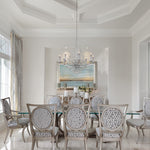 LILY BUDS 41" W Round Chandelier