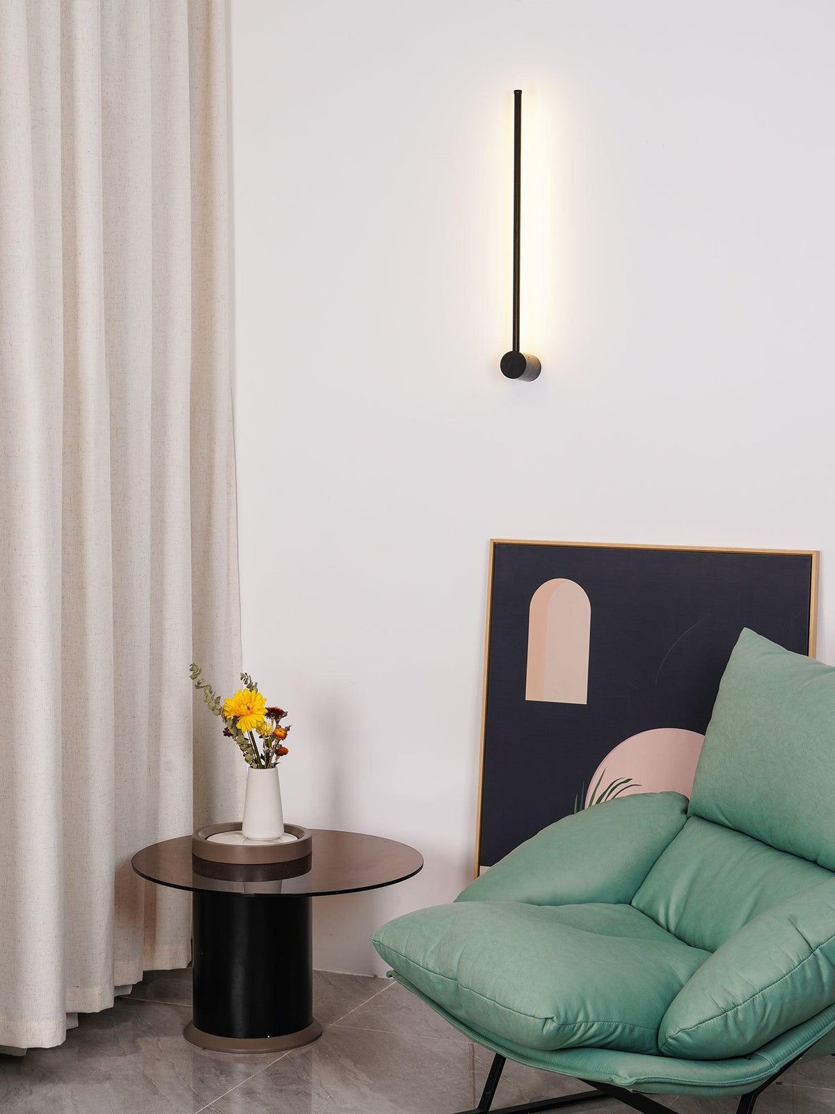 Linear LED Rechargeable Wall Light