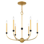 Livex Lighting Cortlandt 6 Light Chandelier Cp413041