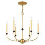 Livex Lighting Cortlandt 6 Light Chandelier Cp413041