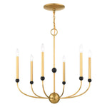 Livex Lighting Cortlandt 6 Light Chandelier Cp413041