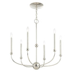 Livex Lighting Cortlandt 6 Light Chandelier Cp413041