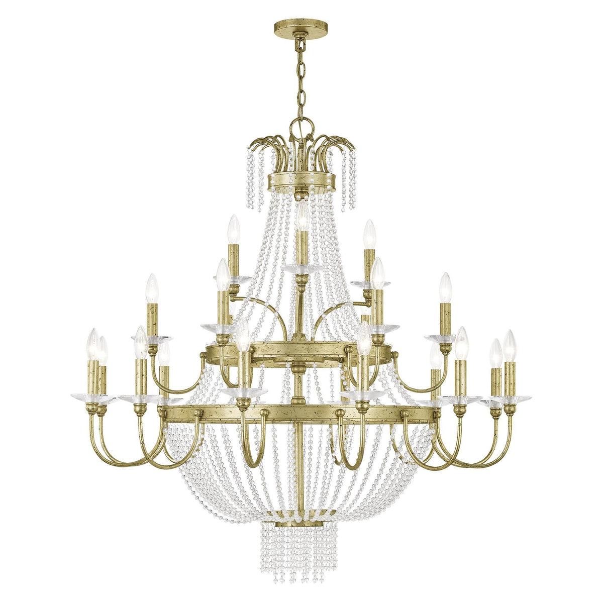 Livex Lighting Valentina 42 Inch 21 Light Chandelier Cp77841