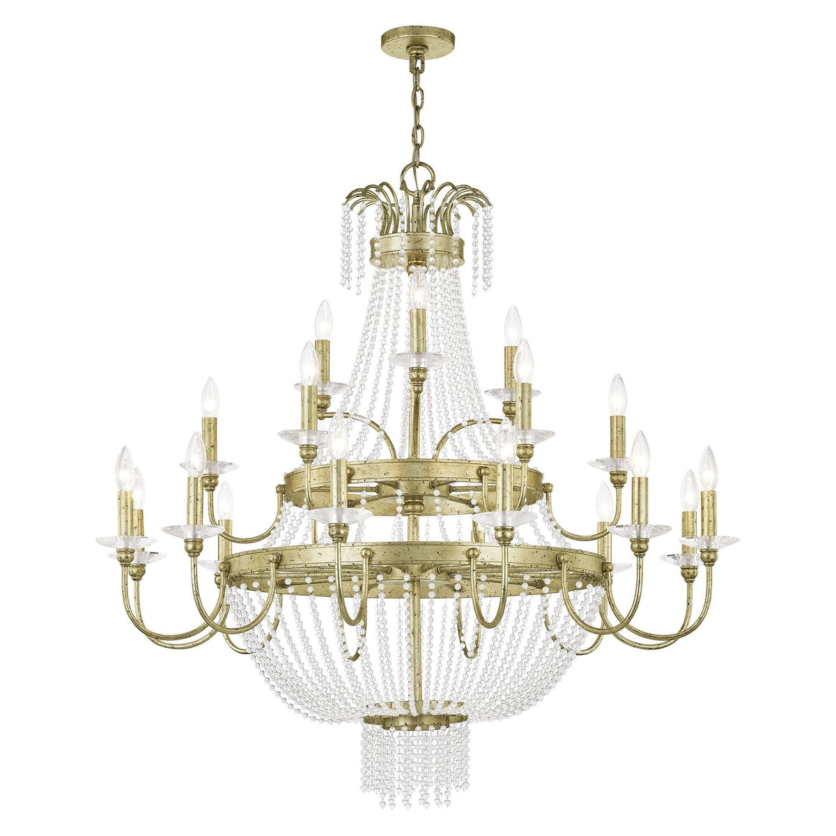 Livex Lighting Valentina 42 Inch 21 Light Chandelier Cp77841