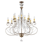 Livex Lighting Isabella 36 Inch 14 Light Chandelier Cp77871
