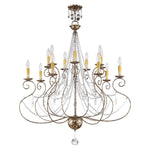 Livex Lighting Isabella 36 Inch 14 Light Chandelier Cp77871