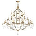 Livex Lighting Chesterfield 46 Inch 30 Light Chandelier Cp90304